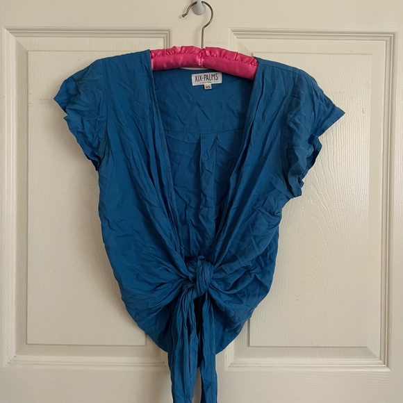 XIX PALMS Big Sur Knot Top - Picture 3 of 6